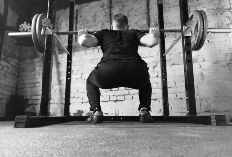 Is it better to do rowing before or after squats?