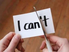 being confident