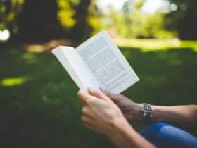 book reading