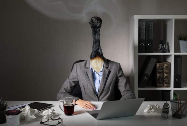 conceptualphotoillustratingburnoutsyndromeatwork