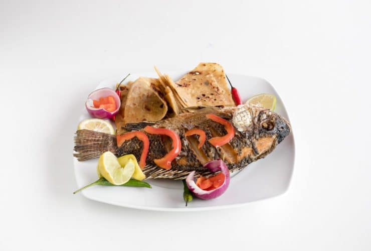 fried tilapia