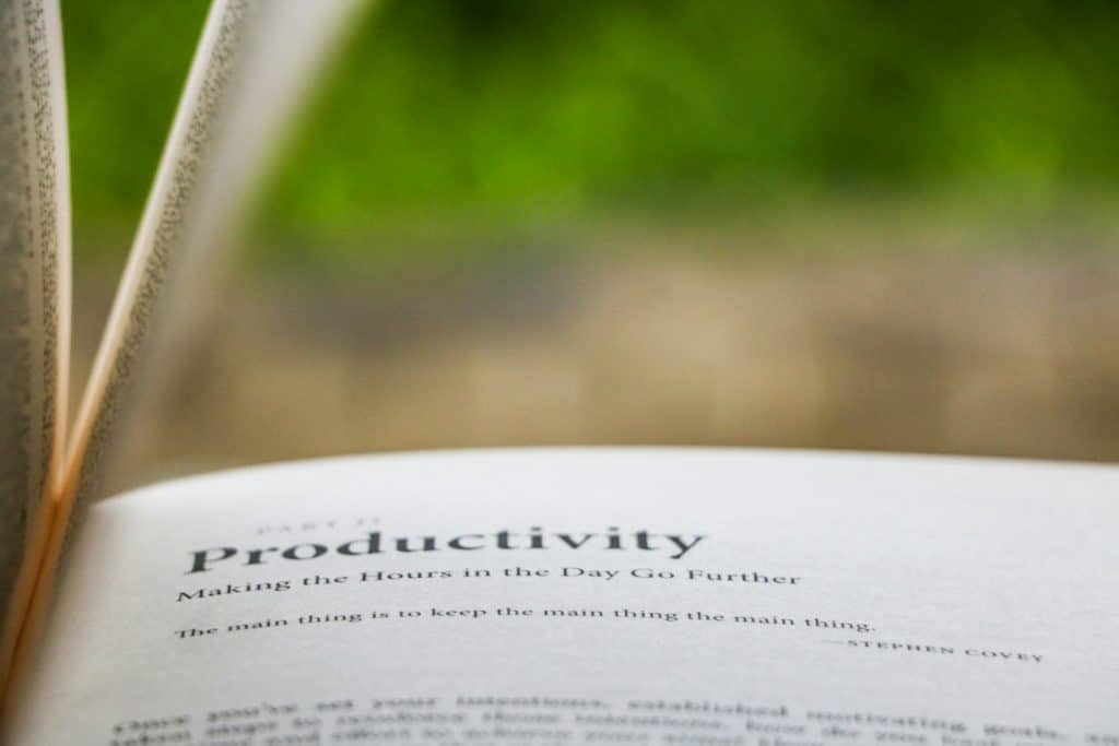 how to increase productivity