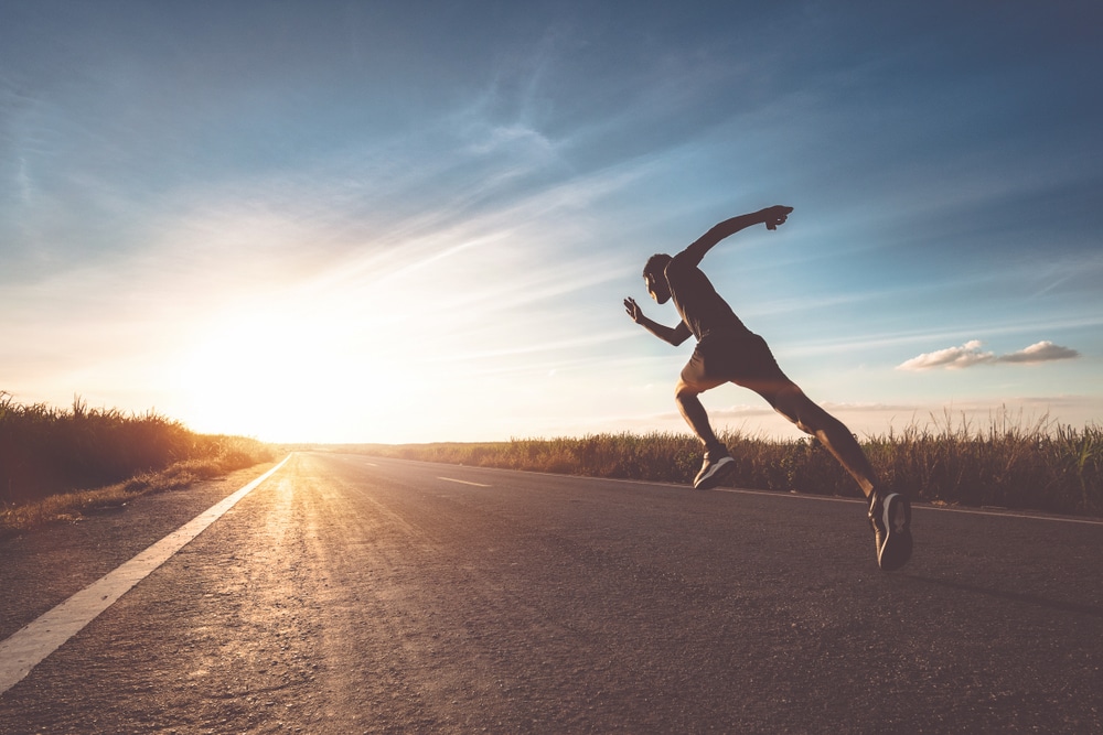 running