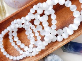 selenite crystal bracelet