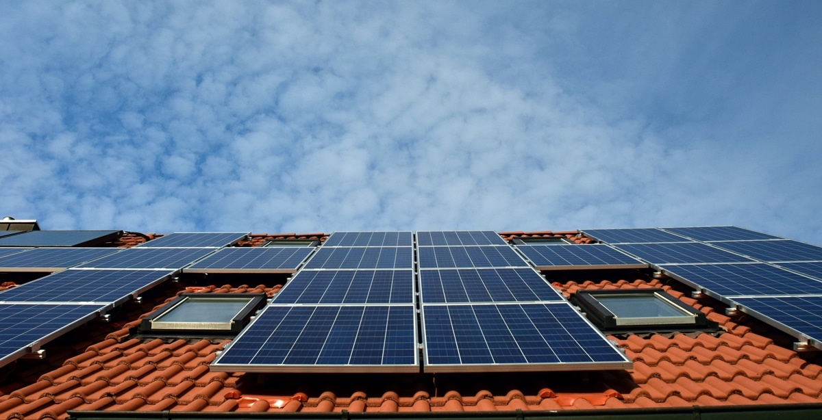 solar panels roof