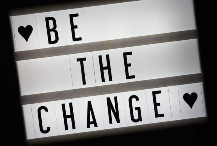 words be the change